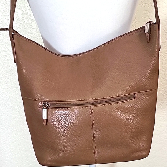 Tifton Shoulder Bag Pumice Stone